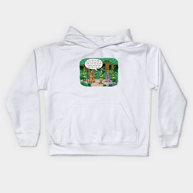 Robin Hood Charity Kids Hoodie by macccc8